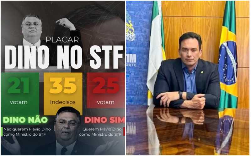 Senador Styvenson sobre Dino no STF Não existe indecisos Blog Jair